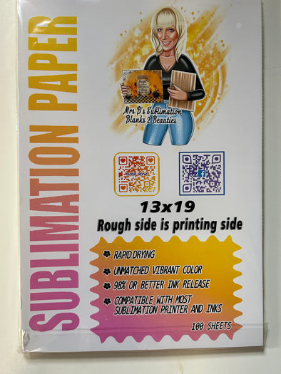 Mr's B's 13"x19" Sublimation Paper