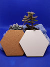MDF Coasters with Cork backing set of 4
