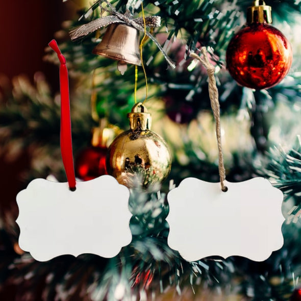 Christmas Ornaments Double Sided MDF