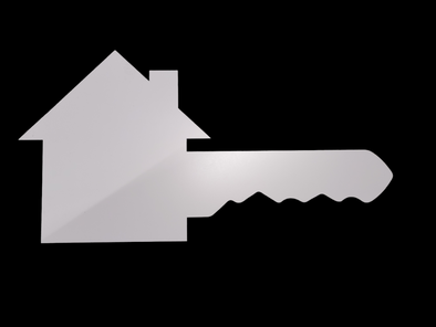 House Key Custom Laser Cut
